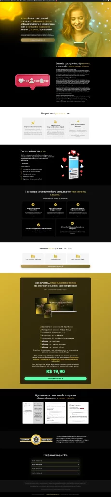 modelo de landpage hypeboost 3