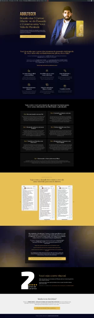 modelo de landpage hypeboost